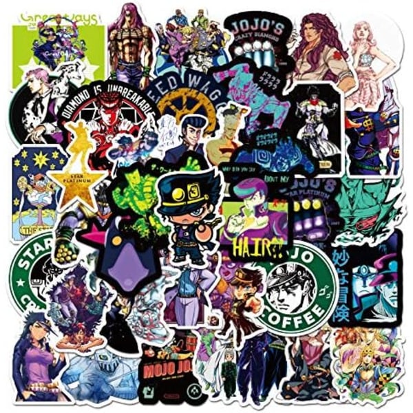 JoJo's Bizarre Adventure -tarrapaketti 100 kpl, vinyylitarra