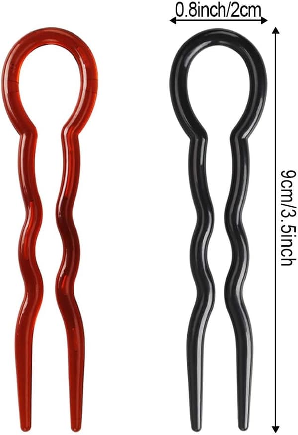 42 stk. Lady Style hårnåler Twist hårstyling klips pin magisk sim