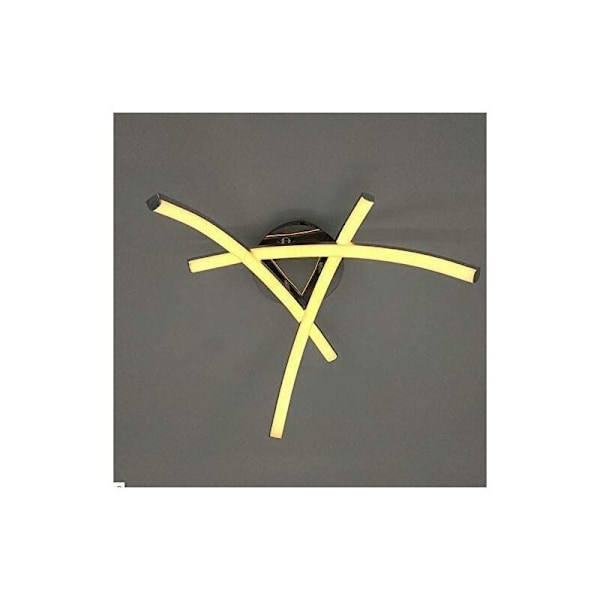LED Loftlampe, Moderne Design Buede Loftlampe med 3 Buede Lys til Stue Soveværelse Spisestue