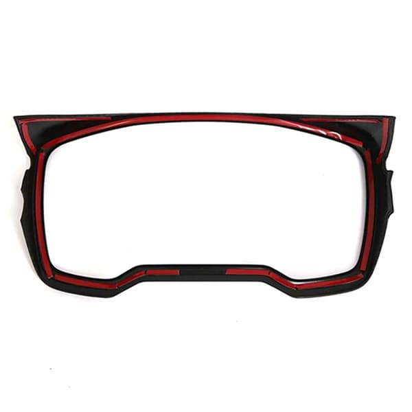 Til XG10 2020 2021 Bil Kulfiber Interiør Dashboard Meter Display Ramme Trim Cover