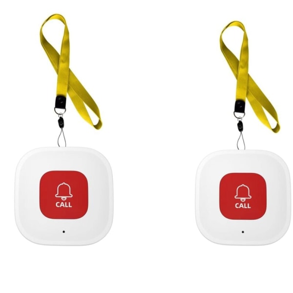 1Pack Tuya WiFi Smart SOS-anropsknapp Vårdgivare Trådlös TV-summer Telefonlarm Sändare Nödanropsknapp