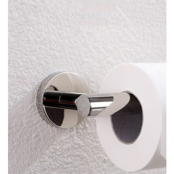 Paperipyyheteline seinälle kiinnitettävä WC-paperiteline ruostumattomasta teräksestä seinälle kiinnitettävä WC-paperiteline