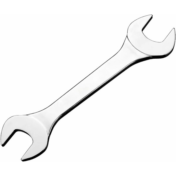 Dobbelsidig fastnøkkel - 19 x 21mm - Ultratynn - For bruk under begrensede forhold