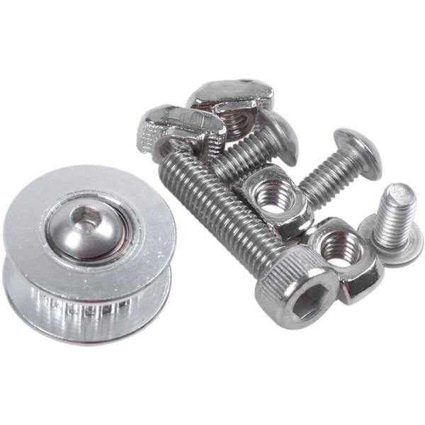 1 Set Spännare Anodiserad Aluminium Remuppgradering 3D-skrivare X3 (Silver)