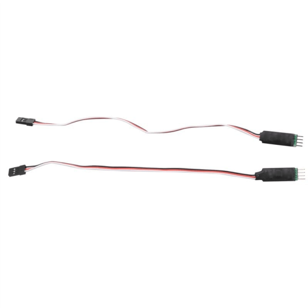 2 stk Serie 3CH 3-kanals LED-lampe lyskontrollpanel for 1/10 1/8 fjernkontrollbilmodell Axial SCX10 Trx4