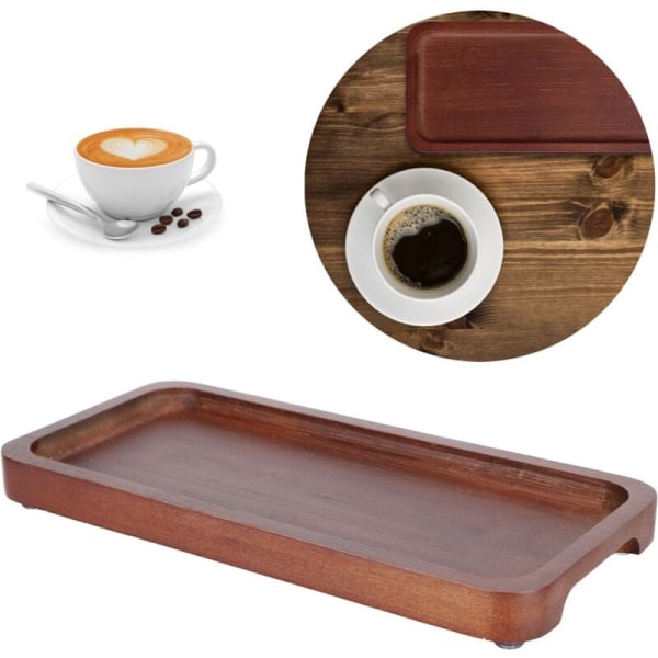 Bambus kaffebrett, japansk tebrett, fruktfat for hjemmets sofabord