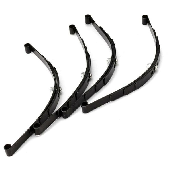 4 st 1/10 Blad Fjädrar Set Hög Lyft Chassi för 1/10 D90 RC Bildelar på Svart