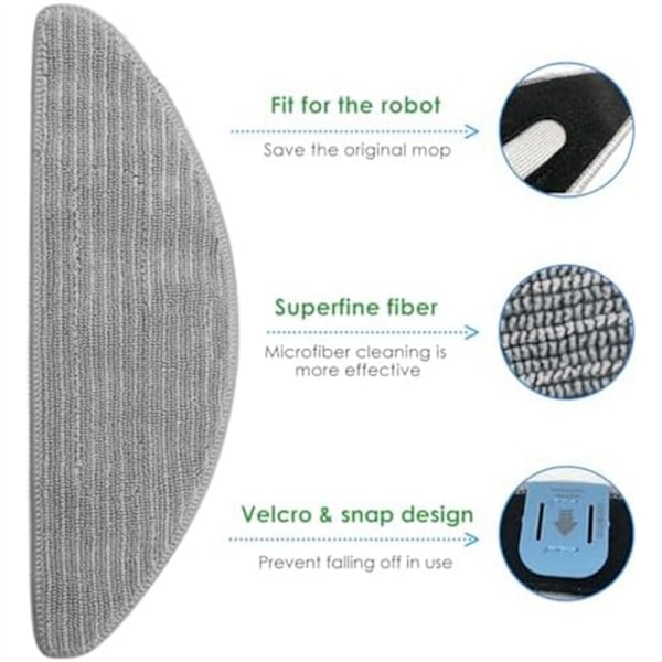 I5, I5+, J5, J5+ Combo Støvsuger Tilbehørssett, Robotputer