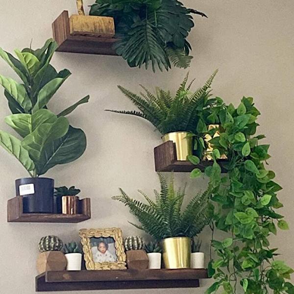3-pack Konstgjorda Hängande Växter Ivy Vine Falska Blad Vägg Hem Sovrum Trädgård Köks Bröllop Utomhus Dekoration