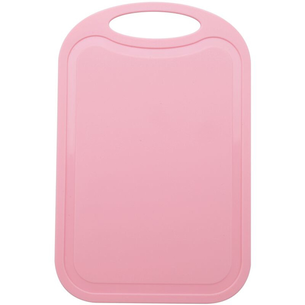 Muovileikkuulauta Liha Vihannekset Leikkuulauta Anti-Overflow Anti-Slip Ripustusreiällä Leikkuulauta Pinkki