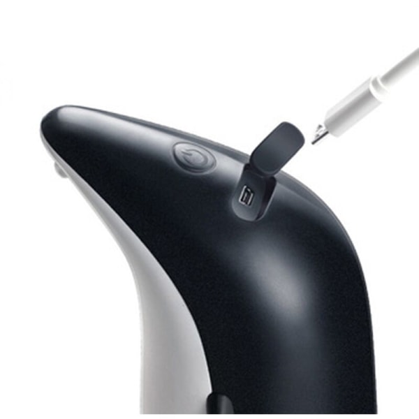 Automatisk skumdispenser, kontaktfri, infrarød bevægelsessensor hånddispenser 300ML (sort)