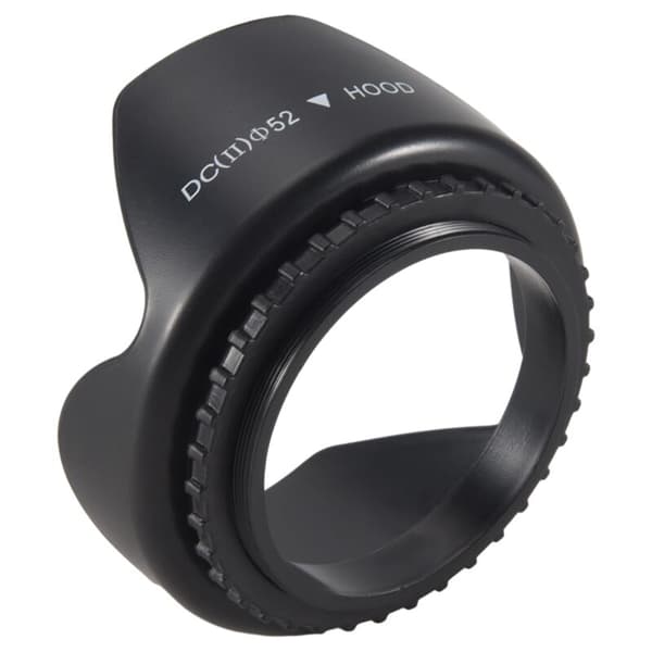 52mm Blomsterformet Objektiv Solblender til D5200 D5100 D3200 kit F3.5-5.6G
