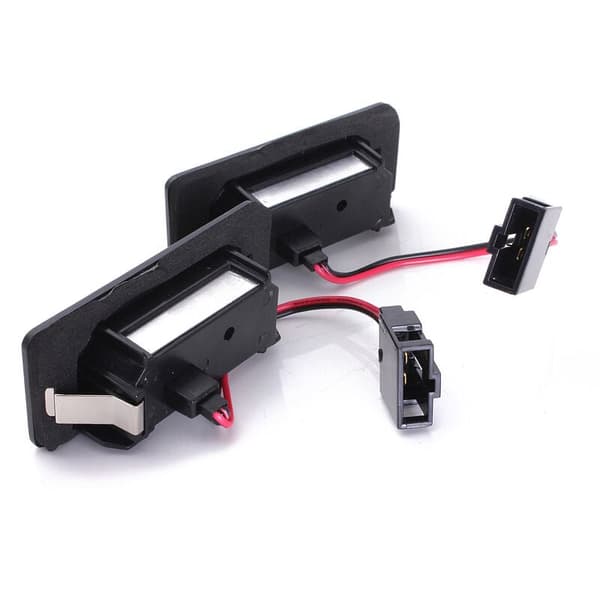 2 x Nummerpladelys LED Nummerpladelampe til A4 A5 Q5 S5 TT 08-13 Fejl