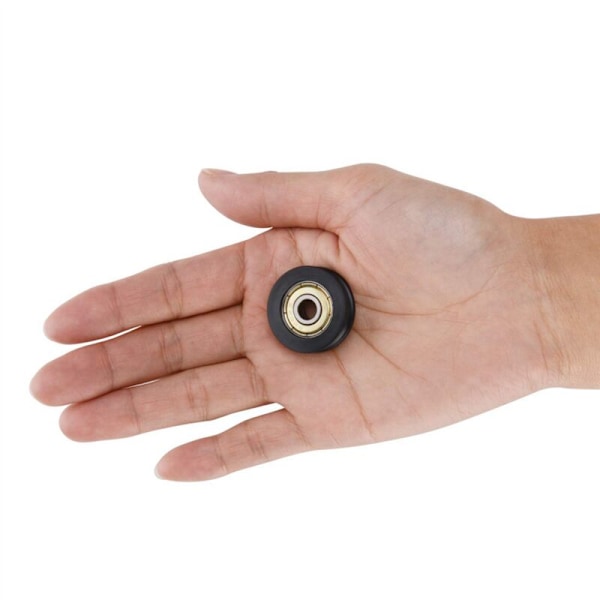 10 st Plast Inbyggda 626ZZ Fönster Dörr Hjul U-Spår Guide Rulle 6278Mm Kullager för 3D-skrivare