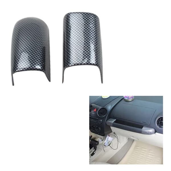 For 2003-2010 2Pcs ABS Drive Assistant Car Dashboard Trim Console Panel Molding Cover Accessories