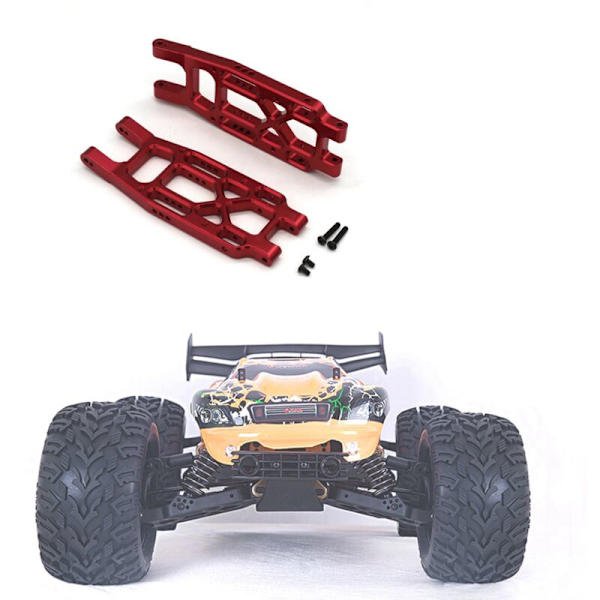 2 kpl ET1002 Metalliset taka-alavarren ripustusvarret VKAR Racing V2 V3 VKAR 1/10 RC-auton päivitysosiin, 1