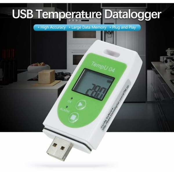 Temperaturdatalogger USB-gränssnitt Temperaturdatalogger