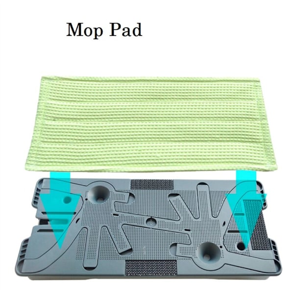6 kpl Mop-liinaa Kobold SP600 MF600 -imurille, Varaosat, Vaihtotarvikkeet, Pestävä Märkä- ja Kuiva Mop-tyyny