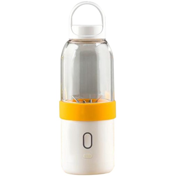 USB Elektrisk Bärbar Blender Blender Juicer Maskin 550Ml Mini Handhållen Mat Smoothie Processor Personlig Juicer Gul