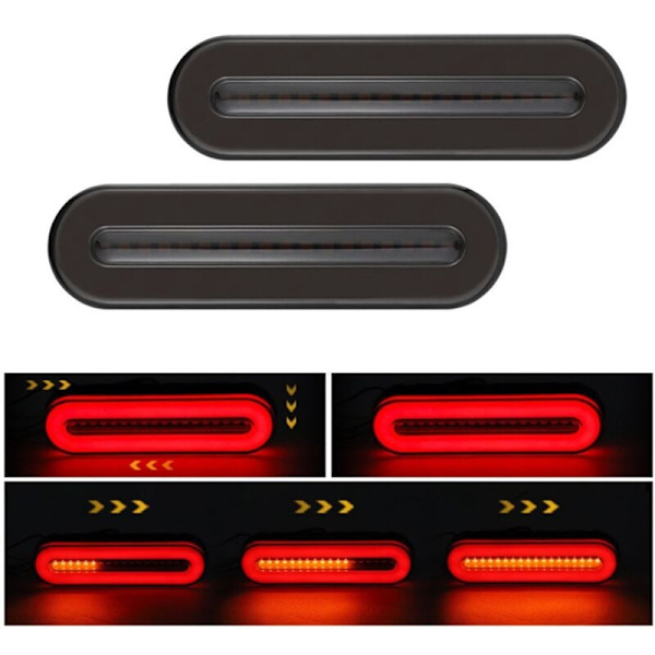 12-24V vedenpitävä kuorma-auton LED-takavalo, takavalo, pysäytys, peruutusilmaisin, sumuvalot perävaunukuorma-autolle, auton takavalo