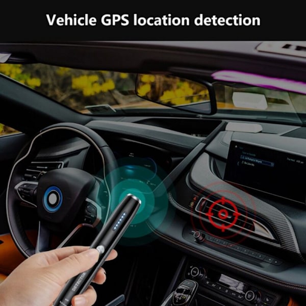 T8 GPS Tracker Detektor Anti-Tyveri Mini Multi-Funktion Optagelse Signal Linse til Hjemmesikkerhed