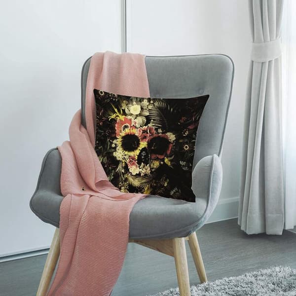 Festlegetøj Anime pudebetræk Ghost Skull pude dekoration sofa pude (PWS100)