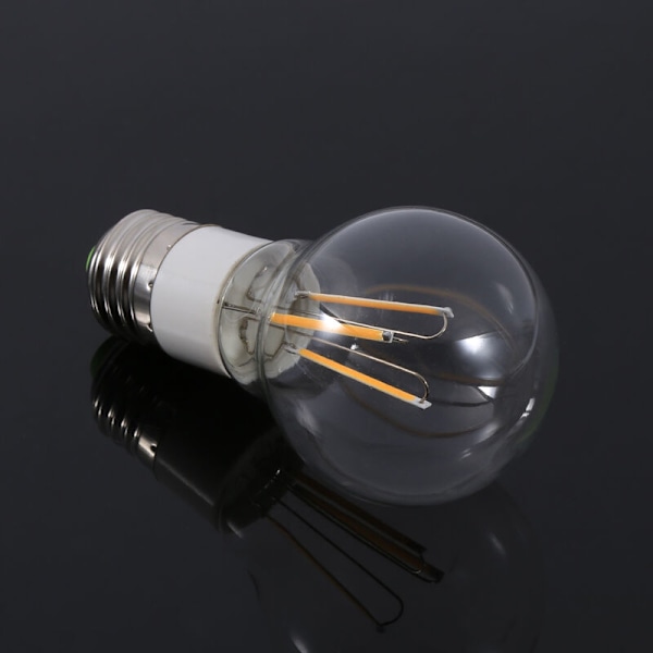 E27 12V COB LED Filament Pære 360 Grader Ikke-dimbar Lys Ny (3W Varmt Hvid)