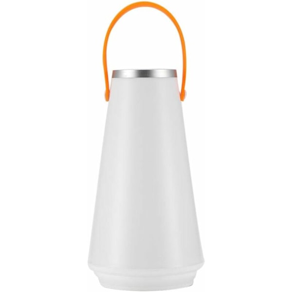 Bärbar LED-Nattlampa, Vacker Touch-Nödlampa för Camping och Sängbord, Justerbar Ljusstyrka, USB-Laddningsbar (Varmvit) (1 st)