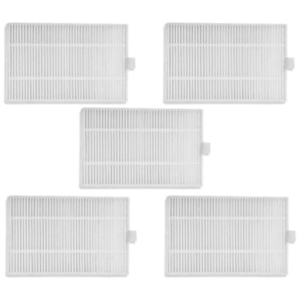 5 stk. sett/parti HEPA-filter for C30B filter robotstøvsuger reservedeler