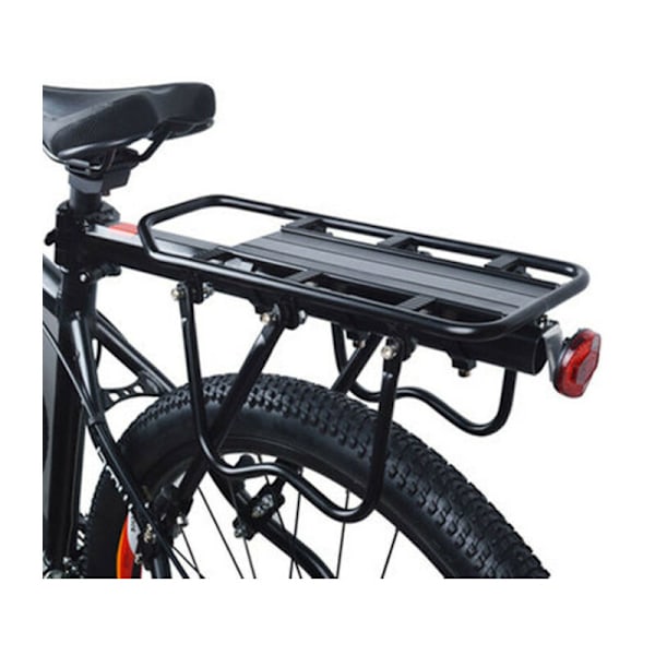 Universell sykkelbagasjebærer, sykkelstativ bak, MTB sykkelstativ, justerbar aluminiumslegering, lastekapasitet 25 kg-
