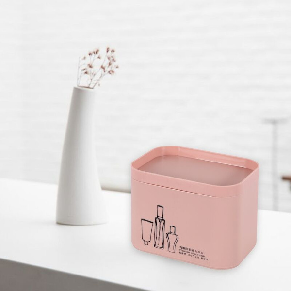 4 stk. serie/sæt makeup organizer til kosmetik opbevaringsboks til plastikboks opbevaring diverse beholdere til tablets