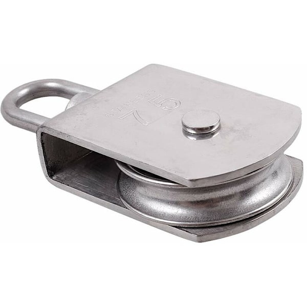 Pack m75 Løftetrisse Laster 750kg Hårdt Arbejde 304 Rustfrit Stål Drejelig Løftetov Trisseblok-DENUOTOP