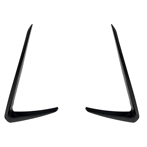 Bumper Splitter för GOLF 7 MK7 2013-2016 Dimljuskåpa Trim Luftventilationsklaff Canards Karosseri Kit