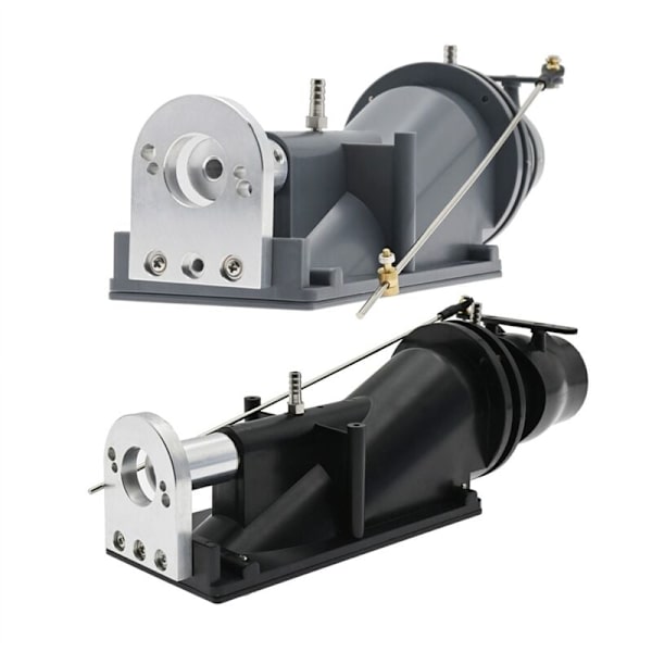 Spray Pump Power Jet Thruster 40mm 3-Blade Propellerkoppling och 775 Motor för RC Reaction Boat, Svart