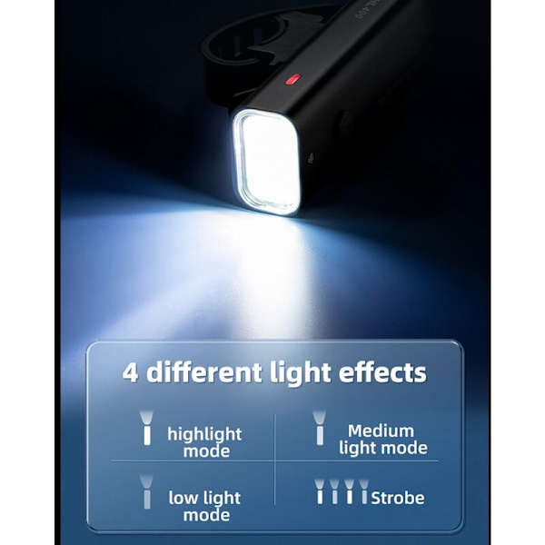 2000MAh Lys Lommelykt Lanterne USB Oppladbar Lampe
