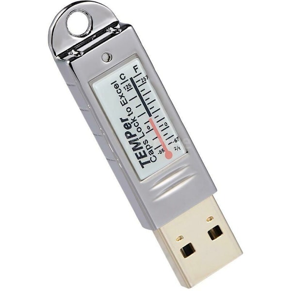 Usb-termometer Temperatursensor Datalogger för PC Windows XP Vista / 7