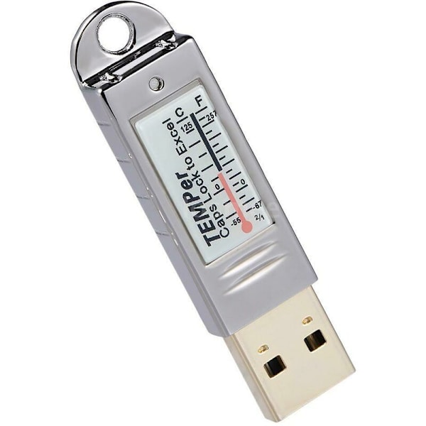 Usb-termometer Temperatursensor Datalogger for PC Windows XP Vista / 7