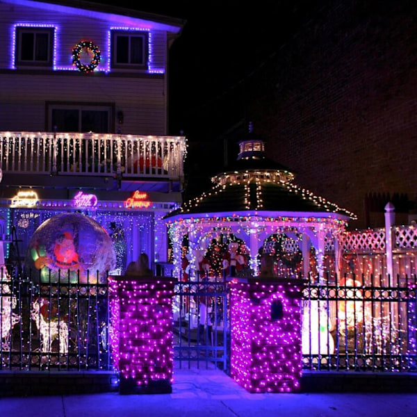 100M 1000 LED Lyslenke Karneval Bryllup Utendørs Innendørs Hagebelysning (Rosa), AAFGVC