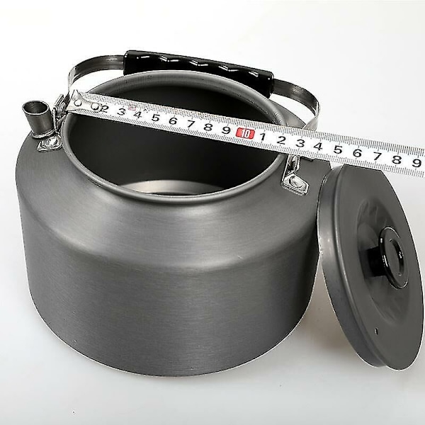 Utomhus 2L Te Picknick Lar Bärbar Tekanna Maker Legering Cam Utrustning Spis Tillbehör
