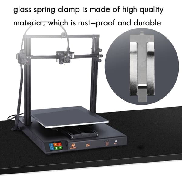 20 stk. Serie Glas Seng Rotation Clips til 3 Pro, 3S, 5 Pro, -20 PRO, -10S Pro 3D-printer