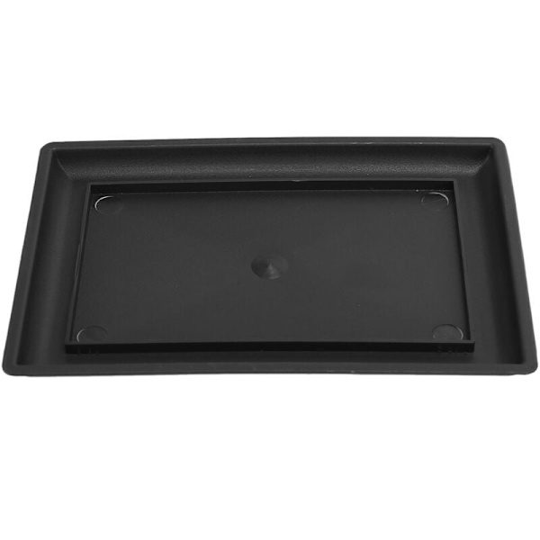 10-pack Bonsai-träningspottar med plastbricka Bonsai-växter Kruka för trädgårdsgård Balkong 16,5X12Cm