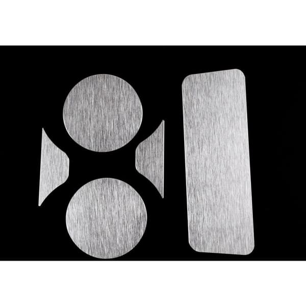 For Ranger 2015-2021 Aluminiumlegering Bil Midtkonsoll Koppholder Coaster Deksel Antiskli Matte Tilbehør