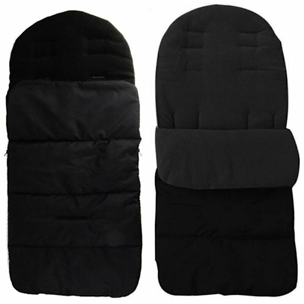 Vinterfodpose, Universal Barnevognsfodpose, Vinter Baby Varmt Sovepose, Fleece Barnevognspose, Pushestolspose Velegnet til 0-36 År Gammel Baby