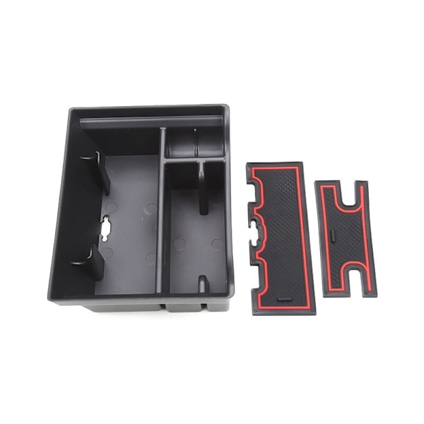 Center Console Organizer Tray för Tesla Model 3 Model Y 2021 Armrest Cubby Drawer Storage Box Tillbehör