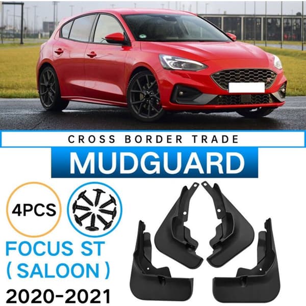 Bilskærme til Focus Saloon 2018-2020 - Mud Flaps Spoiler Stænklapper Tilbehør