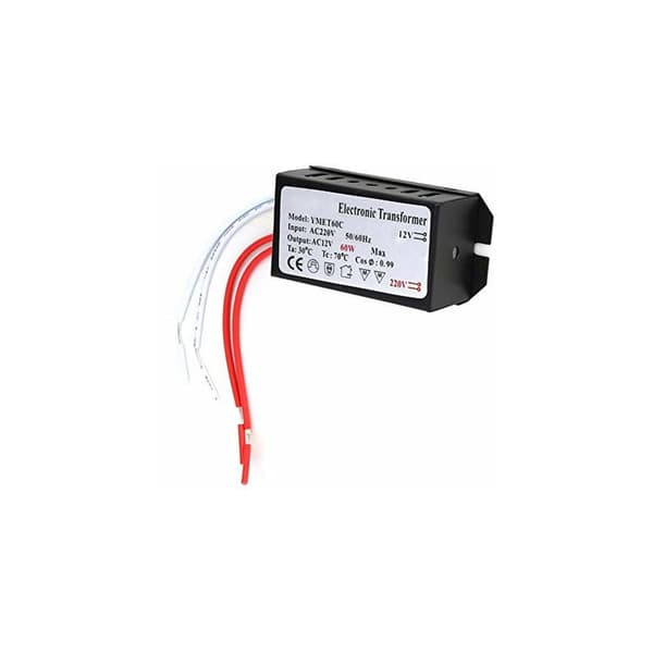 Elektronisk transformator, Keenso 220V til 12V elektronisk transformatoradapter spenningsomformer intelligent strømdriver (120W)