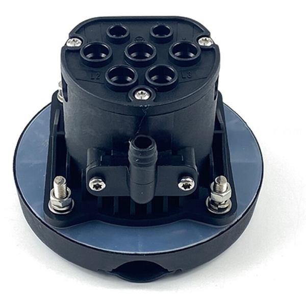 32A 3-fas EV-adapter 62196 laddningskontakt för elfordon CCS2