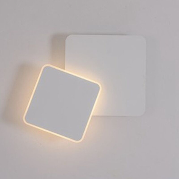 Gang Ganglampe Kreativ Moderne Ganglampe Stue Spisestue Soveværelse Sengegavl Kvadratisk Roterende Månelampe