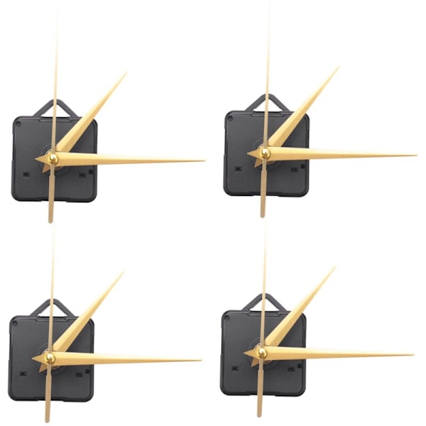 4X Kvartsurverk för Klocka, Timvisare, DIY-Kit, Ersättningsdelar