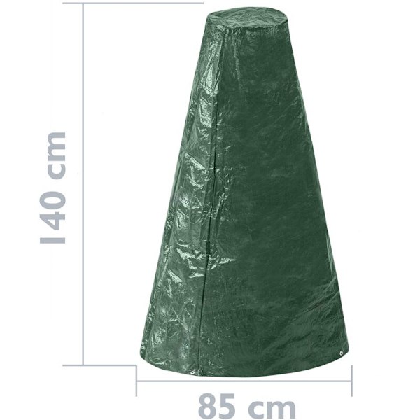 Vattentätt skyddande överdrag för utomhusbrasa 140x85cm